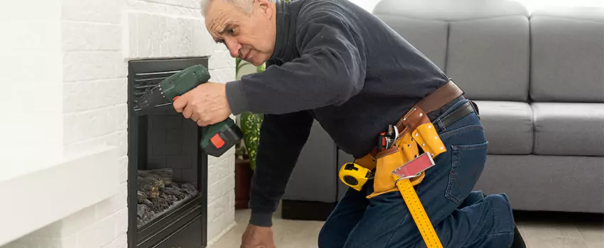 New Indoor Fireplace Installation in New Philadelphia, Ohio